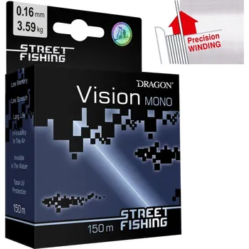 Vlasec DRAGON Street Fishing VISION 150m *: Vlasec DRAGON Street Fishing VISION 150m 0,22mm 5,70kg