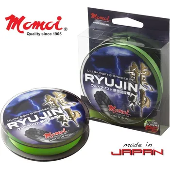 Šňůra Momoi RYUJIN 150m - zelená fluo *: Šňůra Momoi RYUJIN 150m - zelená fluo 0,16mm / 12,0kg