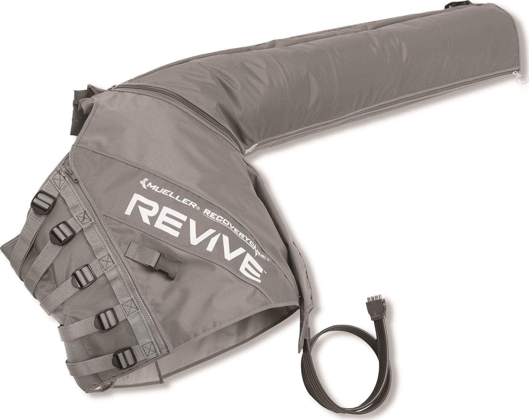 Revive™ - lymfodrenážní kompresní návlek na ruku a hrudník 8 komor