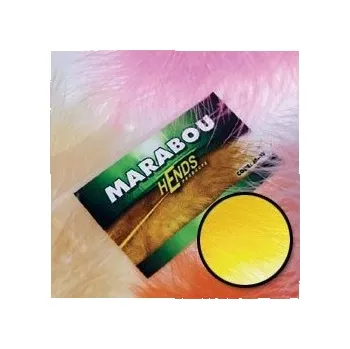 Peří HENDS Marabou M03 žluté