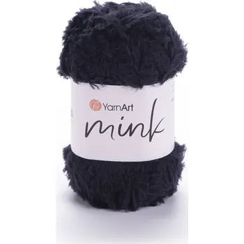 Příze YarnArt Příze Mink 346 - černá