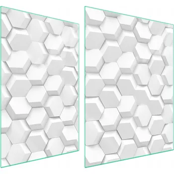 Obraz Skleněná ochranná deska na sporák 70x52 Vzor