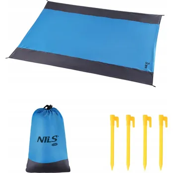 Obraz Podložka turistická pikniková plážová v obalu 200x210cm Nils modrá