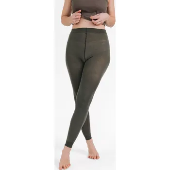 Dámské legíny Dámské punčochové legíny Merino SuperSoft Olivová 182/116