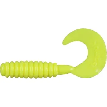 Umělá nástraha Twister DRAGON Jumper žlutá super *: Twister DRAGON Jumper žlutá super 2,5" (6,0cm) 15ks