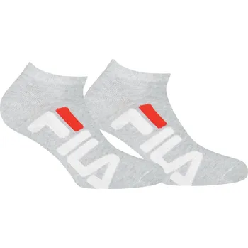 Ponožky FILA-F9199 SOCKS 2PACK-400 GREY Šedá 39/42