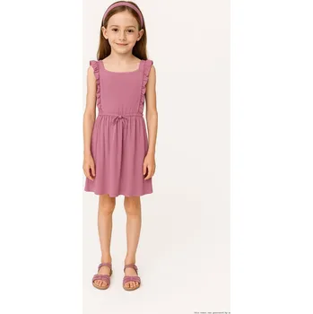 Dívčí šaty ALPINE PRO - EDANO DĚTSKÉ LETNÍ ŠATY KSKE15846292-98