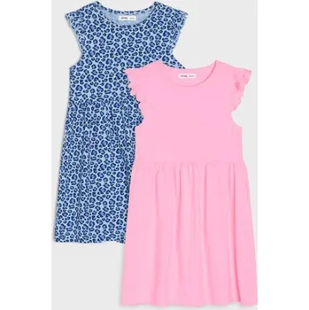 Dívčí spodní prádlo Sinsay - Sada 2 šatů - vícebarevná - 148EF-MLC - 148EF-MLC-104