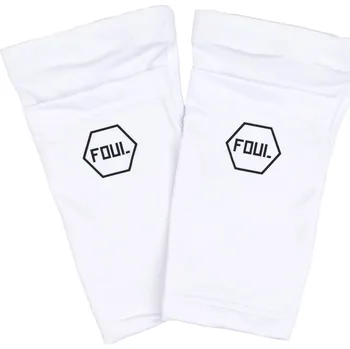 Cyklistické návleky FOUL Návleky na chrániče FOUL - s kapsou L BÍLÁ