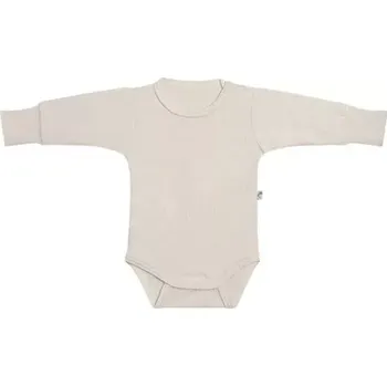 Kojenecký body Rostoucí body jednobarevné Vlnky smetanové Baby Service velikost 68