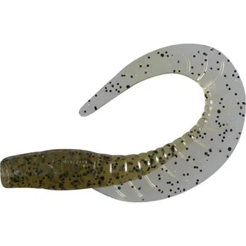 Umělá nástraha Twister DRAGON Maggot olivová/černý glitter *: Twister DRAGON Maggot olivová/černý glitter 2,0" (5,0cm) 20ks