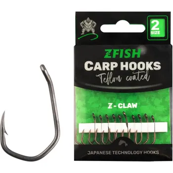 ZFISH Teflonové Háčky Z-Claw velikost: 8