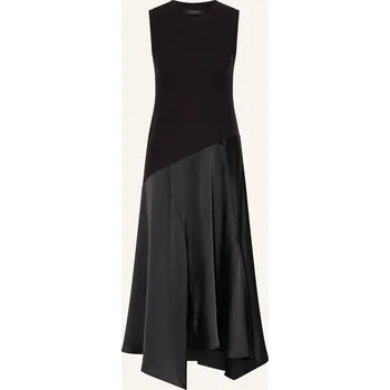 Dámské šaty Allsaints Dámské Šaty Pia Ze Směsi Materiálů, černá, 34