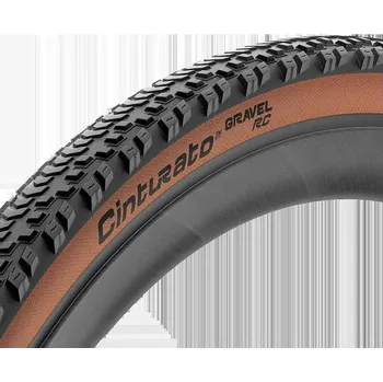 Plášť na kolo PIRELLI Plášť Pirelli Cinturato Gravel RC Gravel černá/Brown 700C x 45mm