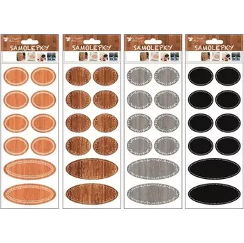 samolepka Maják Etikety 30x10cm 10 ks popisovací