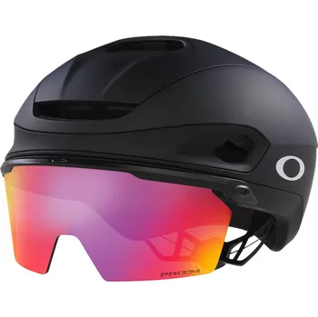Cyklistické kalhoty Cyklistická helma Oakley ARO7 Road EU Matte Black/Prizm Road