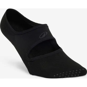 Pánské ponožky DOMYOS Dámské protiskluzové ponožky 39/42 ČERNÁ