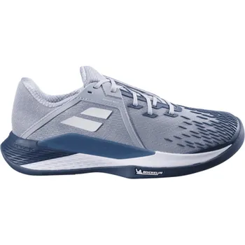 Pánské tenisky Babolat Propulse Fury Clay 3 Men Grey/White - 43