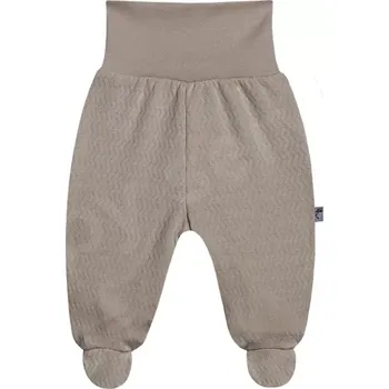 Dupačky Půldupačky jednobarevné Vlnky béžové Baby Service