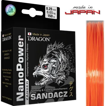 Vlasec Dragon NANO POWER Candát 150m *: Vlasec Dragon NANO POWER Candát 150m 0,30mm 9,60kg