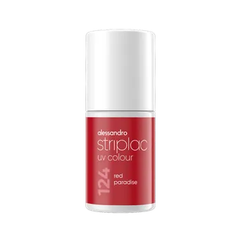 Lak na nehty Alessandro Striplac UV lak Red Paradise 6,5 ml