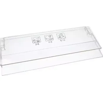 Příslušenství pro lednici  Originální čelo šuplíků ledniček Beko Blomberg 5906370700 - Náhradní díl pro ledničky o rozměrech 445x190x25mm