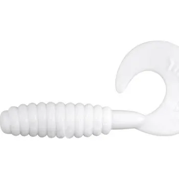 Umělá nástraha Twister DRAGON Jumper bílá *: Twister DRAGON Jumper bílá 2,0" (5,0cm) 20ks