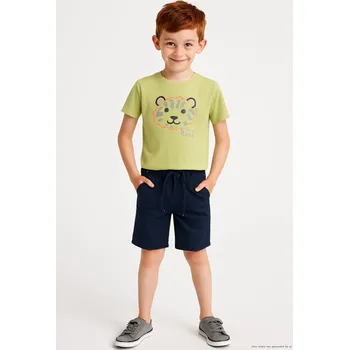 Chlapecké kraťasy ALPINE PRO - TEBIO DĚTSKÉ ELASTICKÉ KRAŤASY KPAT242602G92-98