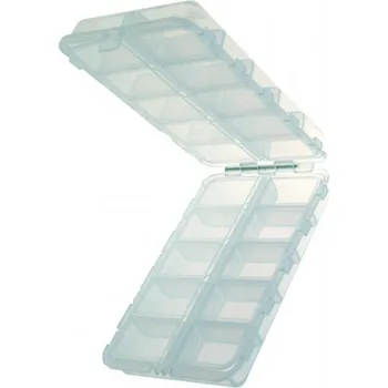 Pouzdro na rybářské vybavení Carp System Krabička dvojdílná - 20 polí