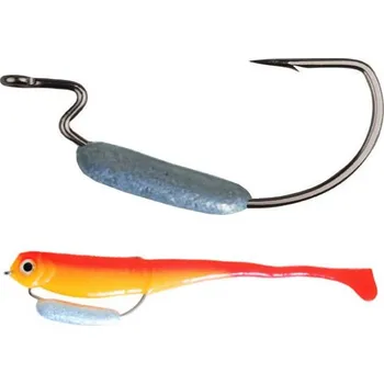 Rybářský háček ICE Fish Vláčecí háček W se zátěží *: Vláčecí háček W se zátěží 1/0 - 5g (4ks)