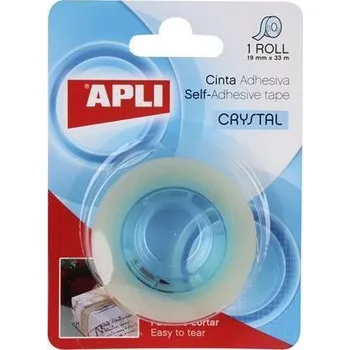 Lepicí páska Lepicí páska, 19mm x 33m, APLI Crystal
