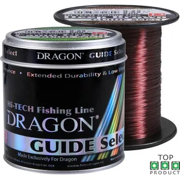 Vlasec DRAGON Guide Select Deep Brown 600m *: Vlasec DRAGON Guide Select Deep Brown 600m 0,25mm 7,40kg