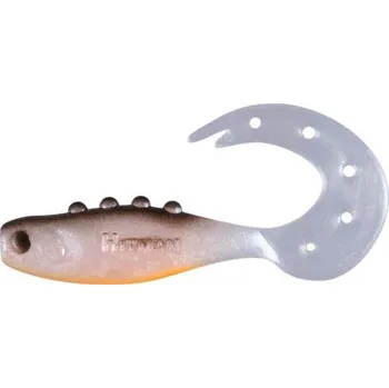 Umělá nástraha Ripper DRAGON Hitman perla/černá/oranž *: Ripper DRAGON Hitman perla/černá/oranž 6,0" (15,0cm) 2ks