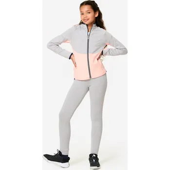 DECATHLON Dětská sportovní souprava 10 LET RŮŽOVÁ|ŠEDÁ