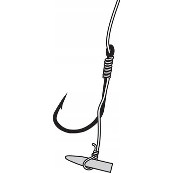 Rybářský háček HÁČKY METHOD FEEDER MFE JAXON S NÁVAZCEM Z VLÁKNA 0,20mm 8ks #12