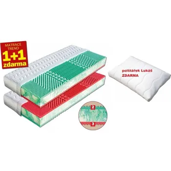 Matrace Dřevočal Ema 80x195 cm 15 cm 1+1 AloeVera Doprava ZDARMA.