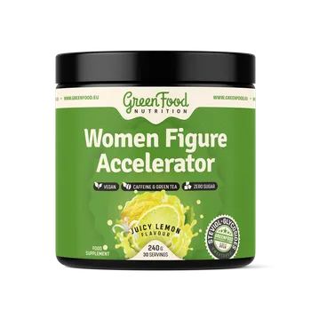 GreenFood Nutrition Women Figure 240 g + Ekologická láhev zdarma příchuť: Citron