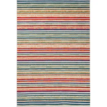 Koberec Makro Abra Moderní kusový koberec AVENTURA ED23A Proužky vícebarevný Rozměr: 120x170 cm