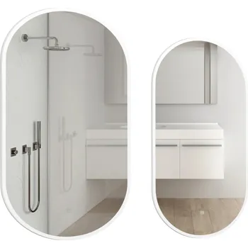 Zrcadlo Nástěnné Zrcadlo Balneo ovál 100 x 50 mm