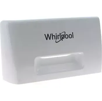 Čelo násypky s rukojetí pro pračky Whirlpool Indesit - 481010916823 - Náhradní díl pro snadné plnění pracího prostředku