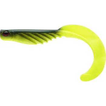 Umělá nástraha Twister BERKLEY Powerbait Ripple Grub - Banana *: Twister BERKLEY Powerbait Ripple Grub - Banana 8cm (6ks)