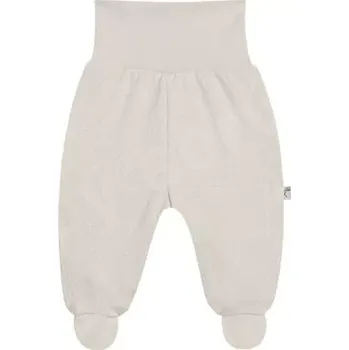 Dupačky Půldupačky jednobarevné Vlnky smetanové Baby Service velikost 68