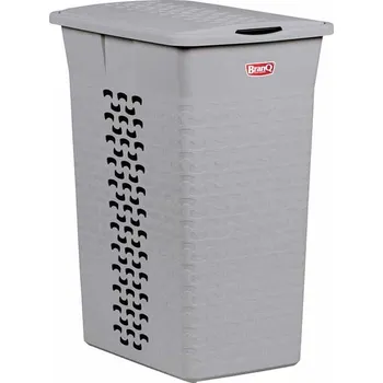 Koš na prádlo Koš na prádlo BASK 35L - světle šedý - MIKAWI 04-1130-2