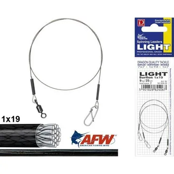 Lanko DRAGON Surflon 1x19 Light *: Lanko DRAGON Surflon 1x19 Light 8kg 35cm (2ks)