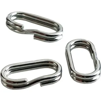 Kroužek ICE FISH KO oválný 10ks *: Kroužek ICE FISH KO5 8mm oválný 10ks