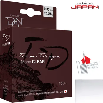 Vlasec TEAM DRAGON Mono Clear 150m *: Vlasec TEAM DRAGON Mono Clear 150m 0,35mm 12,60kg