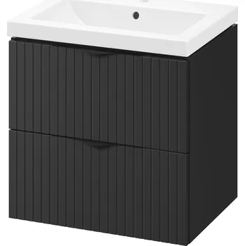 Koupelnový nábytek Cersanit Tirso umyvadla se skříňkou 60 cm černá S801-586