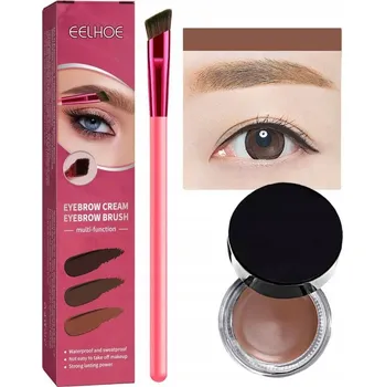 Make-up Voděodolný make-up na obočí a hladký 4D štěteček