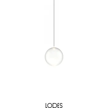 Lodes Designové závěsné LED svítidlo RANDOM SOLO, 1W, ø 12 cm, CRI90 Barva: Sněhově bílá, Teplota světla: 3000K - teplá bílá