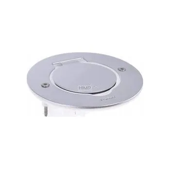 Elektrická zásuvka Elektrická Zásuvka - podlahová krabička Legrand, stříbrná